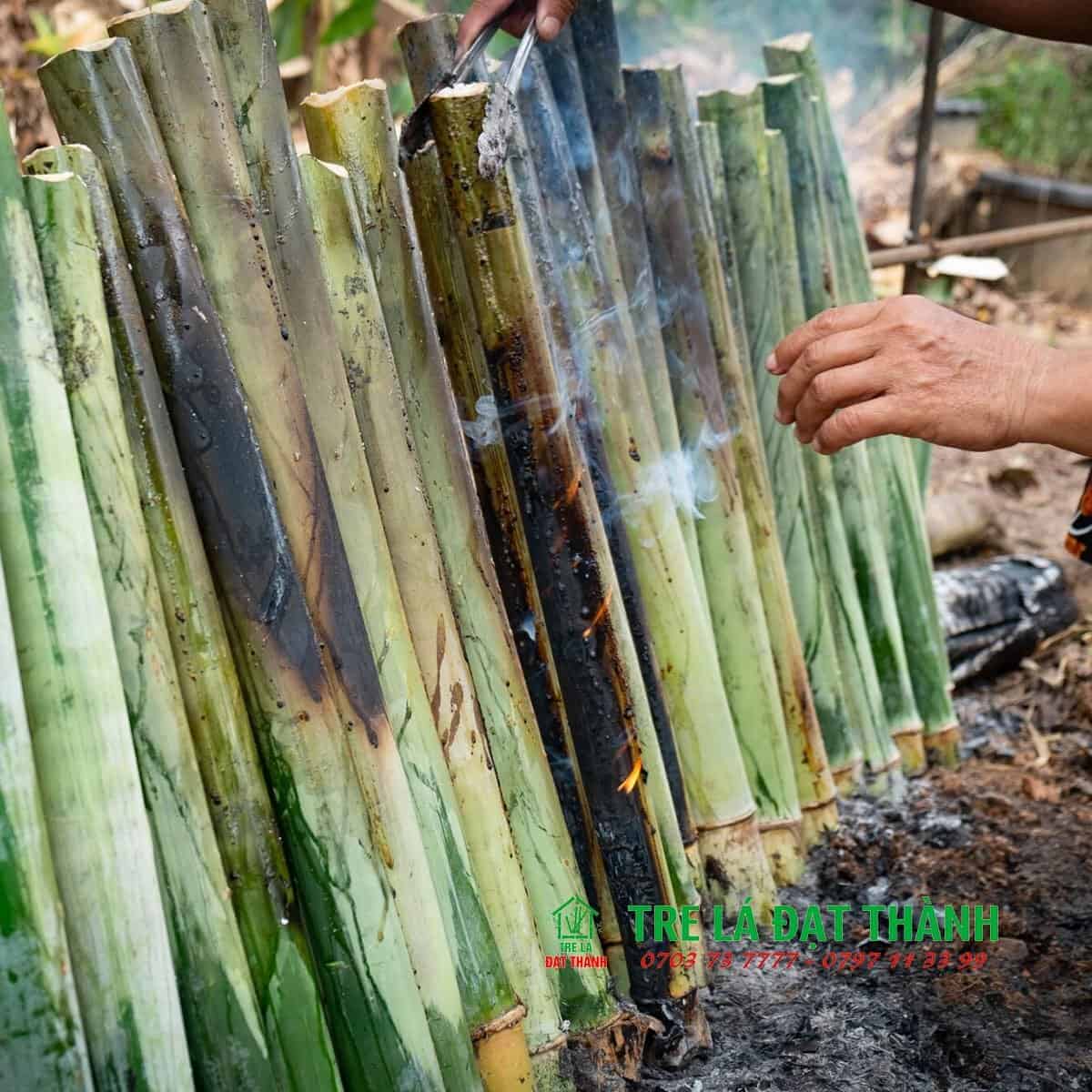 Ống Tre Nấu Cơm Lam