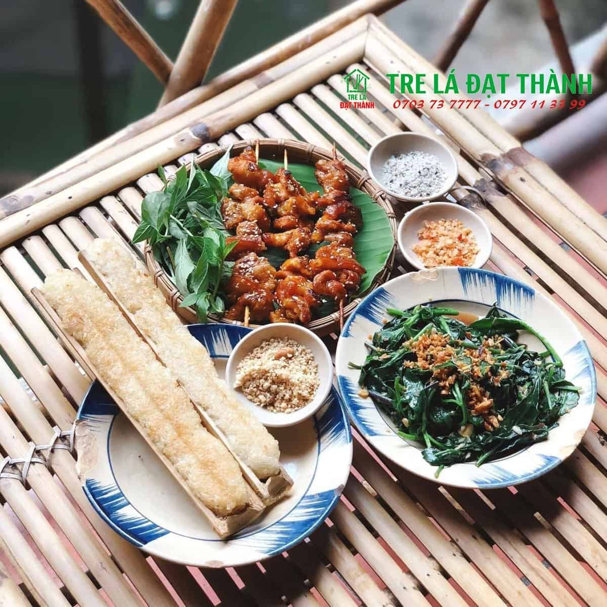 Ống Tre Nấu Cơm Lam